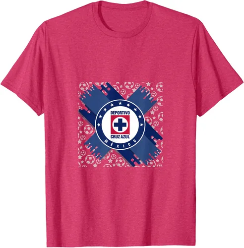 Vista 18 de Camiseta con logotipo de CAZ, Azul / Patchwork, S