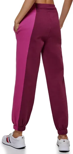 Vista 4 de Tommy Hilfiger Pantalones deportivos para mujer Joggers con cordones ajustables