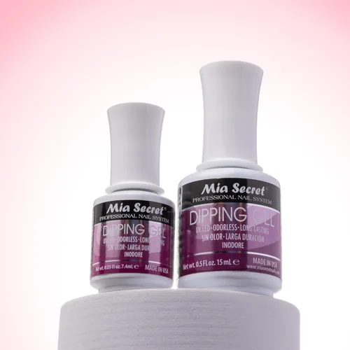 Vista 5 de Mia Secret Profesional - Gel de inmersión UV, LED inodoro, sistema de inmersión acrílico (1/4 oz.)