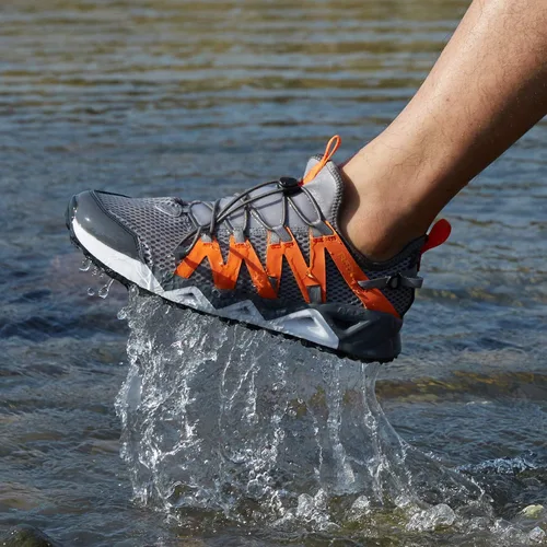 Vista 5 de RAX Zapatos de senderismo para agua acuática de secado rápido para hombre