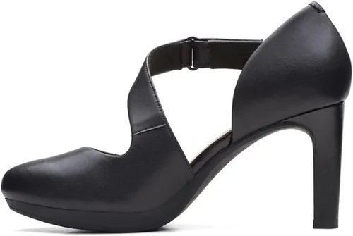 Vista 6 de Clarks Ambyr Glow Pump para mujer, Negro