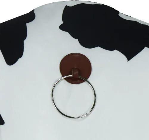 Vista 5 de Woody - Chaleco para adultos, insignia de Woody para hombre, estampado de vaca, sin mangas, abrigo para Halloween, vaquero, cosplay, accesorio, XS