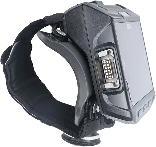 Vista 5 de Soporte de pulsera para PDA, correa de montaje en muñeca para escáner de computadora portátil Zebra WT6000 WT60B0, ideal para manipuladores