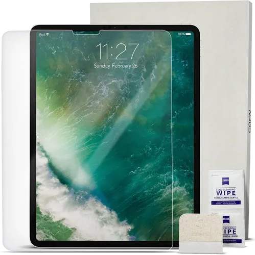 Vista 9 de ZUGU CASE Protector de pantalla para iPad Mini 6 y 7, A17 Pro (A2567, A2568, A2569), película de vidrio templado resistente a arañazos, protector