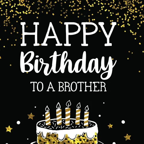 Vista 6 de Prime Greetings Brother - Tarjeta de cumpleaños hecha en Estados Unidos, ecológica, tarjeta gruesa con sobre de alta calidad de 5 x 7.75 pulgadas