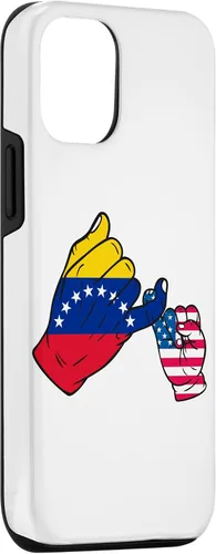 Vista 3 de iPhone 15 Parent and child Venezuela USA family Case