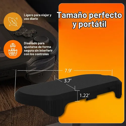 Vista 4 de SplashNColor - Funda de consola compatible con Odin 2 Mini Clipshield Slim Funda protectora de bolsillo reversible, emulador de mano retro portátil