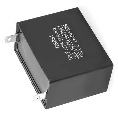 Vista 8 de Cbb61 15Uf 5% 300Vac 50 60Hz Condensador de motor de plástico negro Cbb61 Motor Corriendo Condensador de arranque Cqc 350V AC 16Uf 50 60Hz
