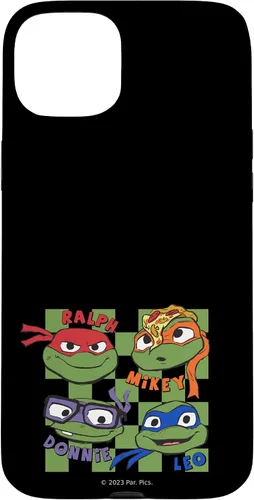 Vista 9 de iPhone 12/12 Pro Teenage Mutant Ninja Turtles: Mutant Mayhem Turtle Heads Case