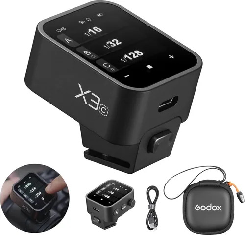 Vista 12 de Godox X3S X3 S TTL - Disparador inalámbrico para Sony, transmisor de flash