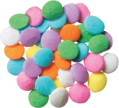 Vista 16 de Gránulos brillantes de confeti arcoíris para decoración de pasteles