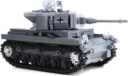 Vista 3 de Battle Brick Conjunto de tanque Panzer alemán coleccionable de la Segunda Guerra Mundial
