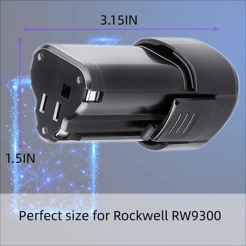 Vista 6 de ARyee Batería de repuesto de 12V 3000mAh para Rockwell RW9300 WA3503 WA3504 WA3505 RK2515K2 RK2514K2 Batería de alimentación inalámbrica de litio (2)