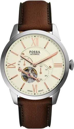 Vista 9 de Fossil Men's Watch, Townsman Automatic Stainless Steel Watch for Men