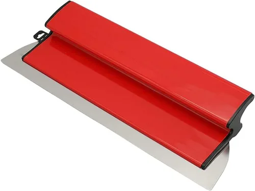 Vista 9 de Hoja de yeso roja Skimming Blade Enyesado Pintura Espátula de alisado Flexible Acabado Paleta Herramientas profesional 15.75inch 15.7 in herramienta