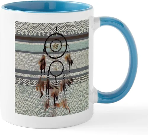 Vista 21 de CafePress Living The Dream Mugs Taza de café de cerámica de 11 oz (11.0 fl oz)