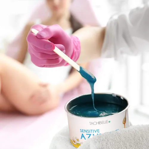 Vista 3 de Tachibelle Depilatory Wax depilación profesional de 14 onzas, para mujeres y hombres, depilación casera para todo el cuerpo y bikini brasileño