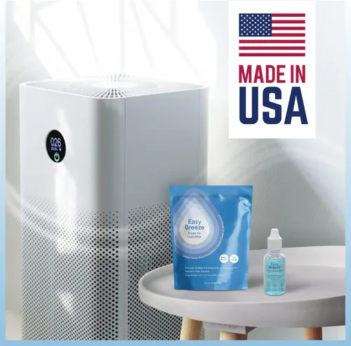 Vista 6 de Limpiador de gotas humidificadoras: tratamiento de agua fácil de brisa para todos los humidificadores, reduce la acumulación de calcio y lodos