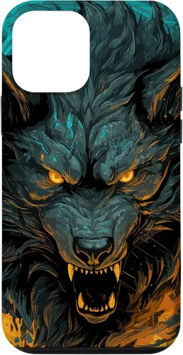 Vista 16 de Fenrir Wolf - Funda para iPhone 17, diseño de mitología nórdica