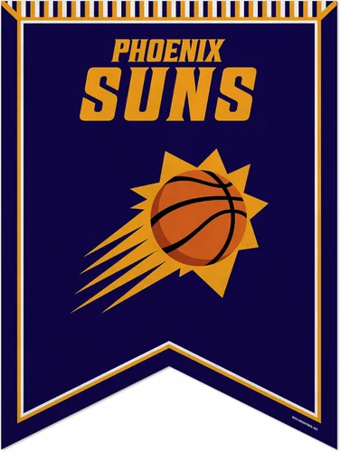 Vista 35 de Rico Industries Banderín de fieltro de balón de baloncesto NBA de 18 x 24 pulgadas
