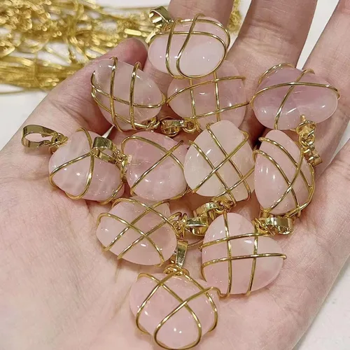 Vista 5 de MGBISYI Collar de castillo de diamantes de moda, collar de corazón de piedra de nacimiento para mujeres y niñas (2 piezas), Cadena de cristal