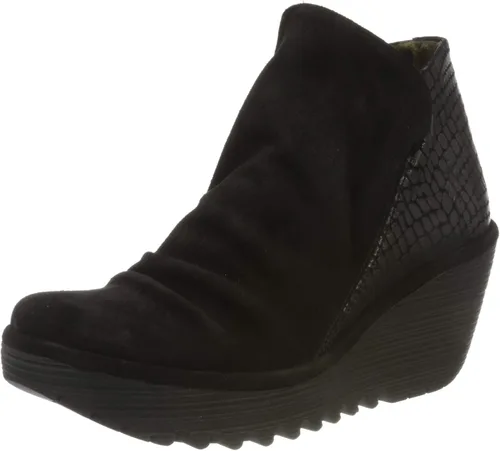 Vista 15 de Botas Yip para mujer de FLY London. Negro (black Mousse)
