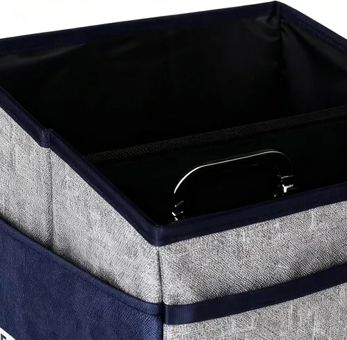 Vista 8 de Car Storage,Foldable Containers,Seat Storage Bin - for Car SUV Auto Travel Office Document Grocery Moving Backseat Seat