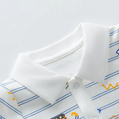 Vista 68 de pureborn Mameluco de algodón súper suave para bebés niños y niñas de 0 a 24 meses