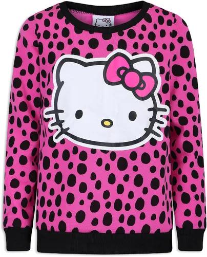 Vista 2 de Hello Kitty Conjunto de sudadera y pantalones de manga larga para niñas, niños pequeños y niñas grandes