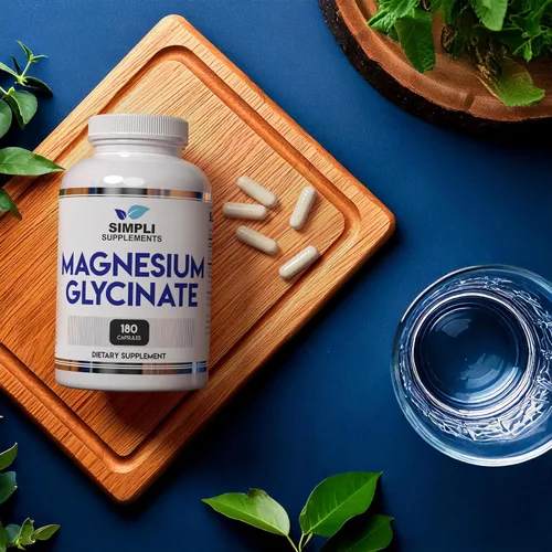 Vista 7 de Glicinato de Magnesio 400mg por Porción – Alta Absorción – Suave para el Estómago – Apoya el Sueño, la Relajación, los Músculos, Huesos y Salud