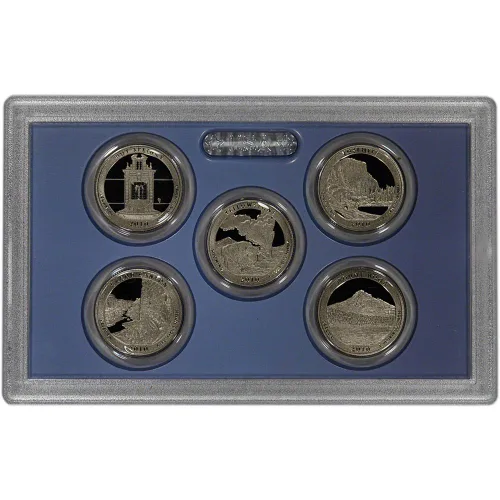 Vista 6 de 2010 S US Mint Quarters Proof Set OGP