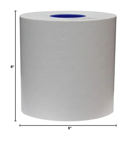 Vista 4 de Star Micronics TRK80 - Rollos de papel térmico adhesivo de 3 pulgadas (3.150 in), paquete de 6, compatible con TSP650IISK