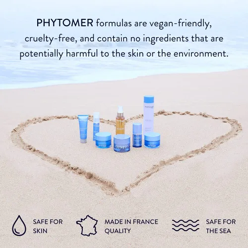 Vista 4 de PHYTOMER Sea Holistic Crema corporal a aceite hidratante para la piel Hidrata y nutre la piel seca Crema hidratante rica que se transforma