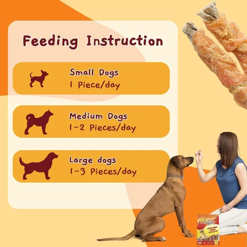 Vista 6 de Jungle Calling Golosinas para perros, golosinas masticables para perros con alto contenido de proteínas, dientes y pelaje saludables, palitos
