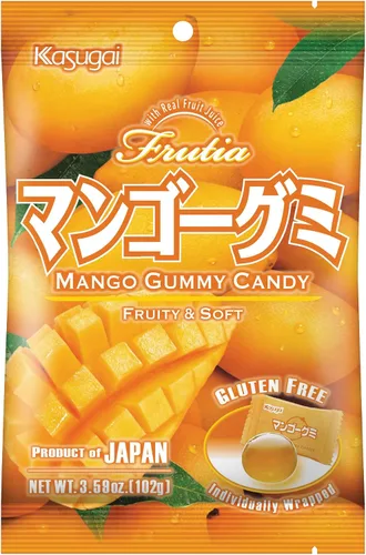 Vista 29 de Kasugai Fruit Assort - Caramelos de gomitas de 3.59 onzas (paquete de 3)