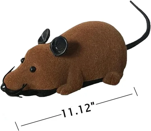 Vista 7 de Greatstar Juguete de rata a control remoto, mouse electrónico inalámbrico, el mejor regalo para tus gatos, perros, mascotas, niños y niños, amor