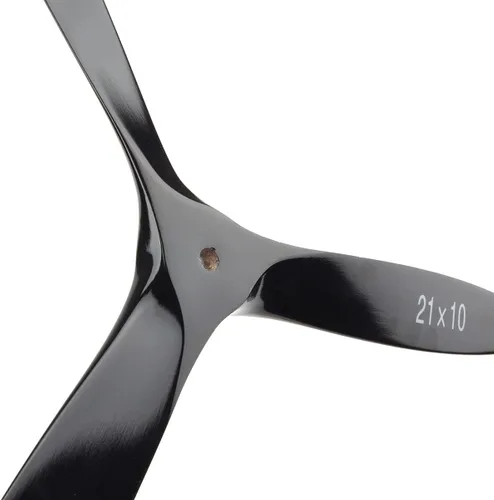 Vista 5 de 3 Blade RC Hélice 21×10 madera de haya RC avión hélice para el avión del motor de gasolina