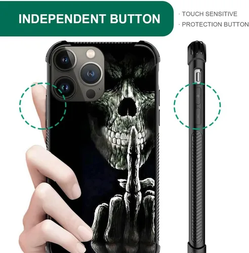 Vista 122 de Funda compatible con iPhone 15, diseño de elefantes africanos, diseño increíble a prueba de golpes, antiarañazos, carcasa trasera de policarbonato
