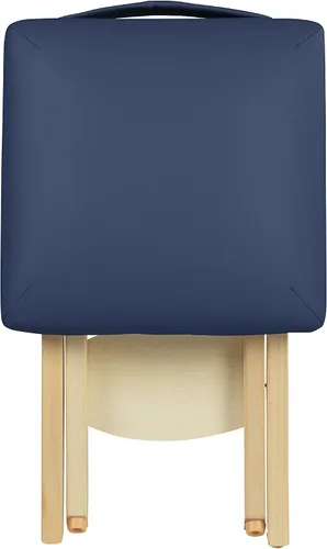 Vista 2 de Master Massage Taburete de masaje plegable de madera ligero y práctico