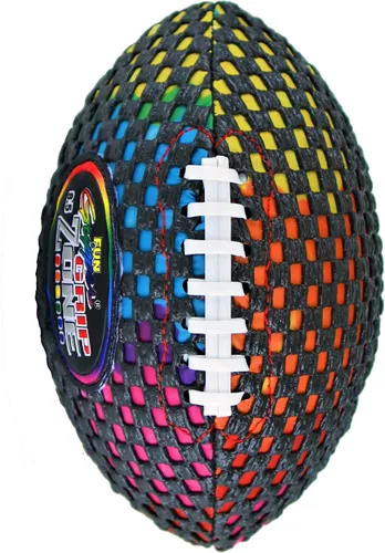 Vista 3 de Grip Zone 8.5" Pee Wee Balones de fútbol - All Grip - Balones de fútbol para niños (Nuevo aspecto y sensación) Balones de fútbol de malla de espuma