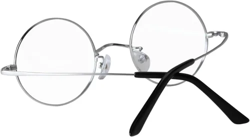 Vista 16 de Agstum Marco de gafas ópticas redondas retro de titanio puro 44-24-140