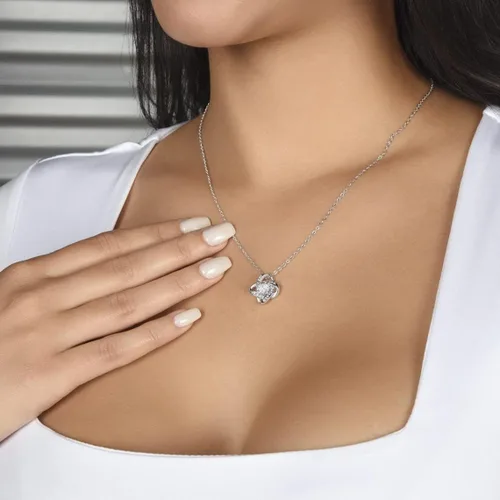 Vista 7 de To My Daughter - Collar de nudo de amor para padre e hija para cumpleaños y Navidad