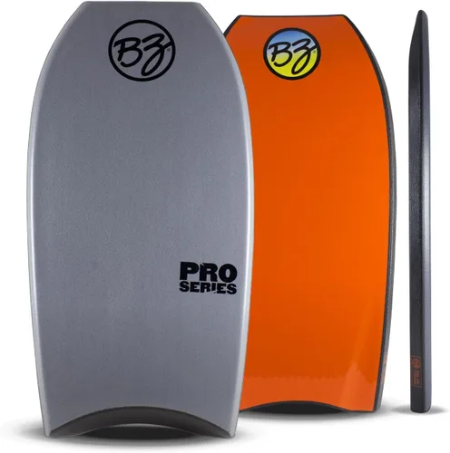 Vista 10 de BZ Bodyboards - Pro Bodyboard - Pilotos avanzados - Zero-G Polypro Core - Surlyn Slick - Cubierta de celda H de 8 libras - Cola creciente - Bodyboard