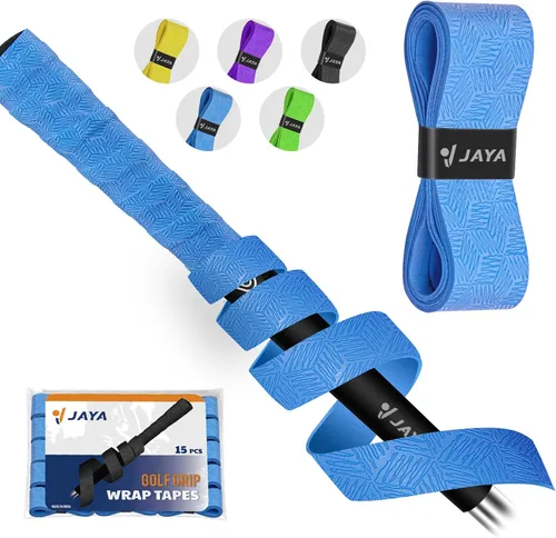 Vista 16 de JAYA Golf Grip Wrapping Tape – Regrip Your Clubs in 1 Minute, PU Overgrip, No Solvent Needed, 3 or 15 Pack