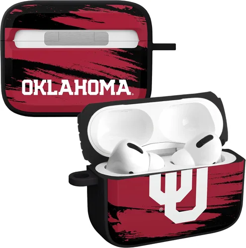Vista 6 de AFFINITY BANDS Oklahoma Sooners Camo HDX - Funda compatible con Apple AirPods Pro