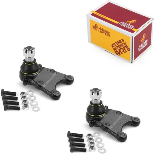 Vista 241 de Metrix - 2 juntas de rótula superior delantera K3134T para Dodge Ram 1500 4WD 94-01, Ram 2500 4WD 94-99, Jeep Cherokee 84-01, Wrangler 97-17