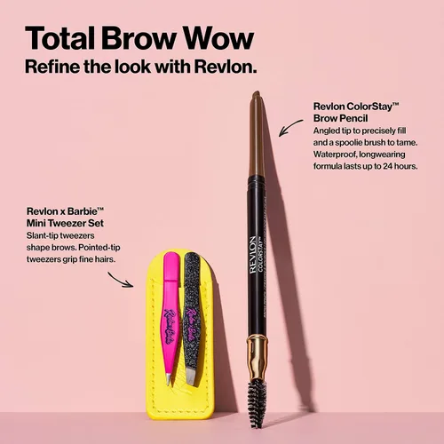 Vista 10 de Revlon - Pinzas Bestie para cejas, edición limitada de la colección Live Boldly