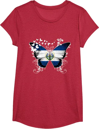 Vista 74 de Camiseta con diseño de bandera de El Salvador