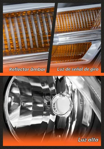 Vista 7 de para Ford Mustang 2010-2014 - Conjunto de faros delanteros color negro