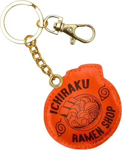Vista 2 de Bioworld Naruto Icon 2D Puff Llavero, Naranja